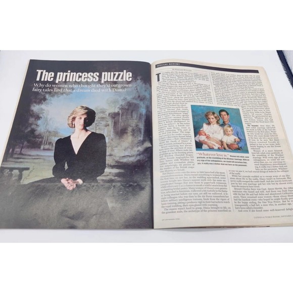 Vintage U.S. News & World Report Magazine 1997 Princess After Diana The Power - Picture 8 of 9